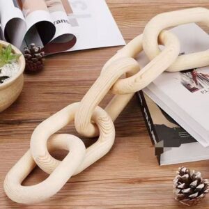 Ungana Wooden Chain Décor- 5 Rings